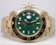 Replica Yellow Gold Rolex GMT-MASTER II Watch SS Green Face (1)_th.JPG